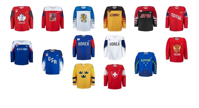 Olympic jerseys ready - Olympic - International Ice Hockey Federation